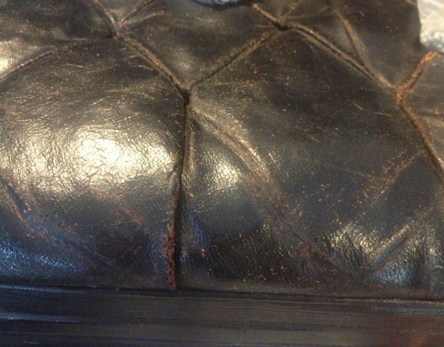 leather repair, antique and historic object conservation, leather upholstery, antique automotive leather