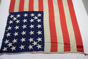 Historic battle flag, Civil War flag repair, preservation, conservation, framing, pressure mount, textile expert, conservation by professional conservator